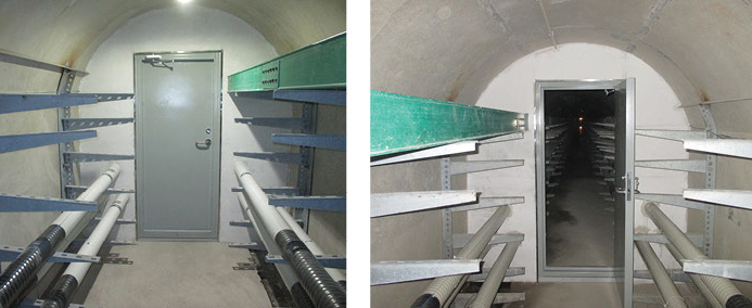 隧道防火墻、防火門安裝-防火封堵施工現(xiàn)場(chǎng)